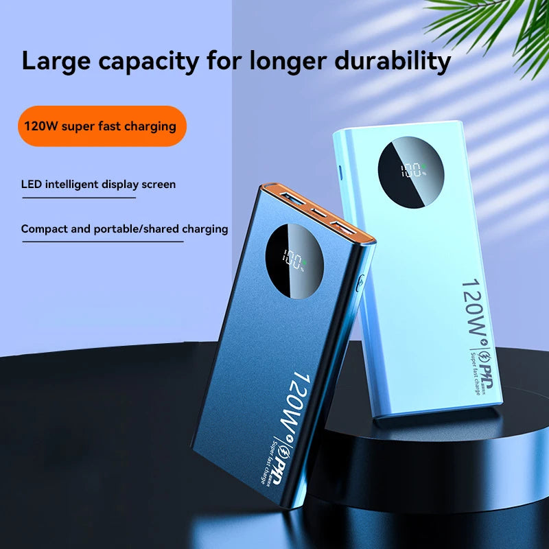 Batterie externe haute capacité Xiaomi 120 W 50 000 mAh – Charge ultra-rapide pour tous les appareils