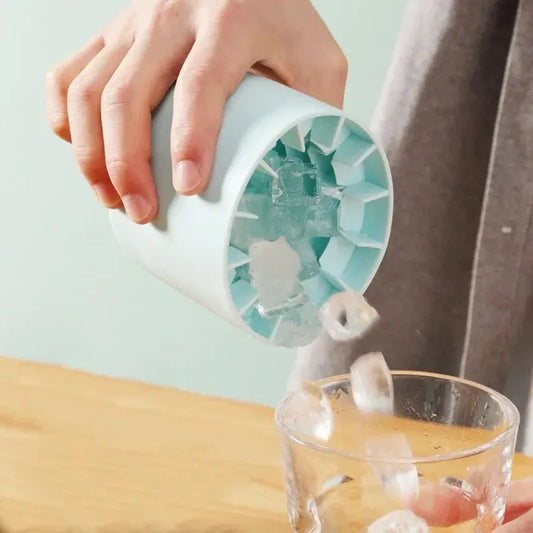 Moule à glaçons rond en silicone – Compact, créatif et rafraîchissant