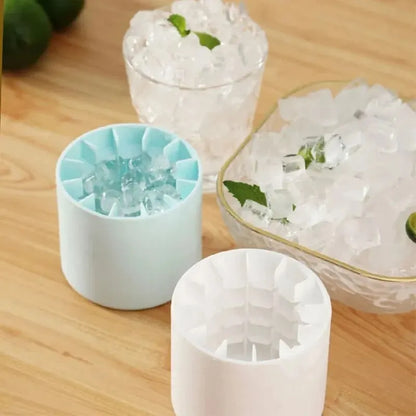 Moule à glaçons rond en silicone – Compact, créatif et rafraîchissant