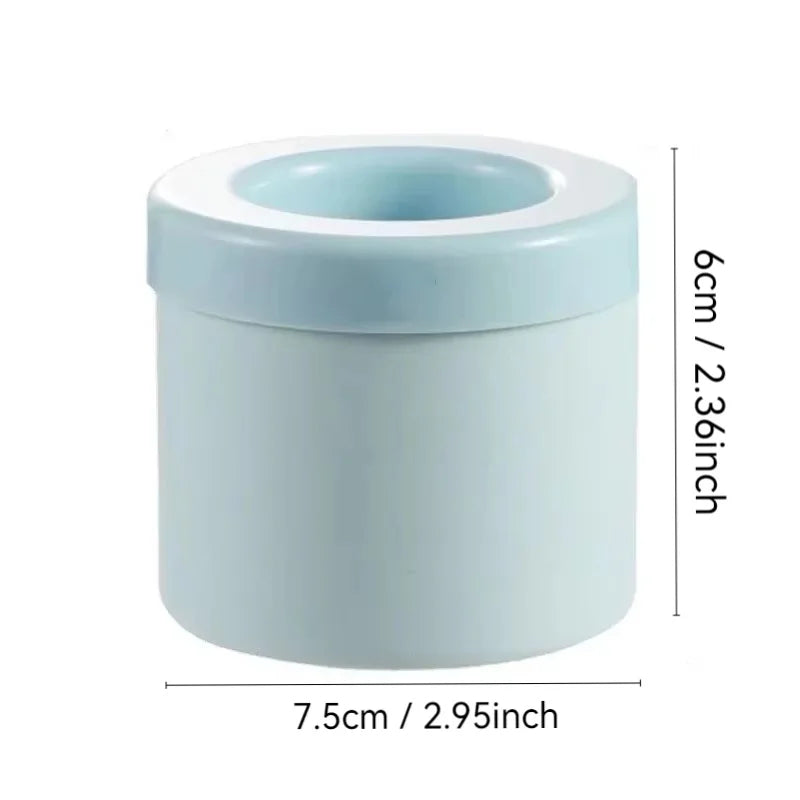 Moule à glaçons rond en silicone – Compact, créatif et rafraîchissant